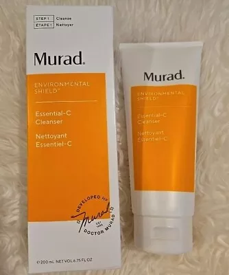 NIB Murad Environemntal Shield Essential-C Cleanser 6.75 Oz Full Size Sealed  • $18.90