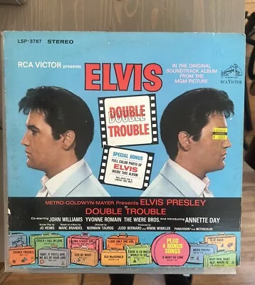 Elvis Presley Double Trouble LSP-3787 Soundtrack LP - EXCELLENT Vinyl Condition • $11.99