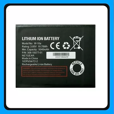 New Battery W-10a 308-10077-01 For Netgear Router NightHawk M2 MR2100 V2  / AU • $25.10