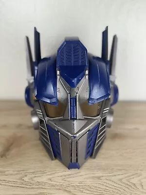 2006 Transformer Optimus Prime Talking & Voice Changing Mask Helmet Hasbro Works • $38.79