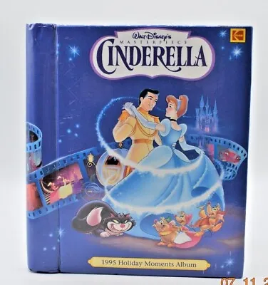 Cinderella Kodak 1995 Holiday Moments Photo Album Binder Vintage Walt DISNEY • $6.50