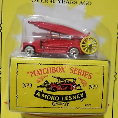 Matchbox ORIGINALS 1991 #9 1948 DENNIS F.2 Fire Engine Moko Lesney ReCreation  • $9.99