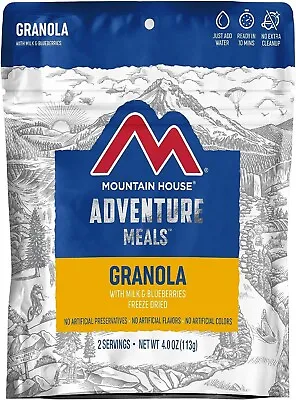 Mountain House Granola Backpacking Camping Meal Trail Emergency Food Pouch • $9.99