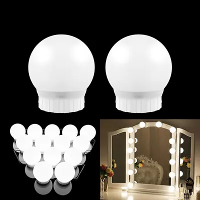 Hollywood Make Up Mirror Light LED 2/6/10/12 Bulbs Vanity Mirrors Wall Lamp • £5.63