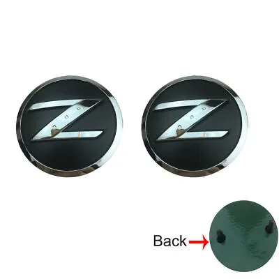 2 Pcs 3D Black Red Car R/L Door Fender Emblem Badge For 350Z 370Z Fairlady Z • $16.99
