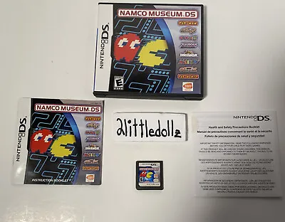 Nintendo DS - Namco Museum (Pac Man Galaga DigDug Xevious Druaga Mappy Galaxian) • $10