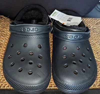 Crocs Classic Lined Clog Men's Us Size 9 Women's 11 • $27