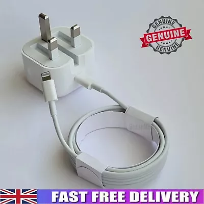 20W USB C Power Adapter Plug Genuine Fast Charger/Cable For Apple IPhone IPad UK • £9.99