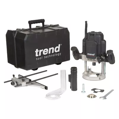 £459 • Buy Trend T12EK 2300W 1/2in Variable Speed Plunge Router Professional 110V