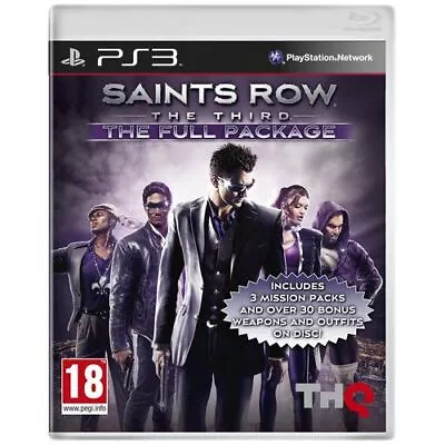 Saints Row The Third: The Full Package (Playstation 3 PS3 Game) • £5.16