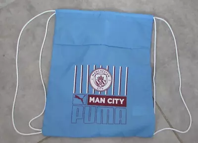 Man City Drawstring Gym Bag / School /Swim Bag NEW & UNUSED • £9.99