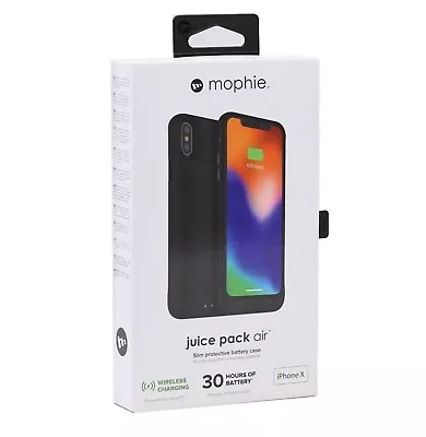 Mophie Juice Pack Air Protective Battery Case For IPhone X / Wireless Charging  • $14.99