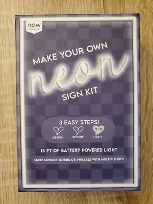 NPW Make Your Own Neon Sign Kit - NEW • $6.99