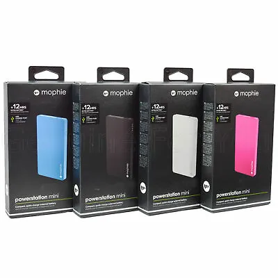 Genuine Mophie 3000mAh USB 2.1Amp Smartphones External Portable Battery Charger • £6.99