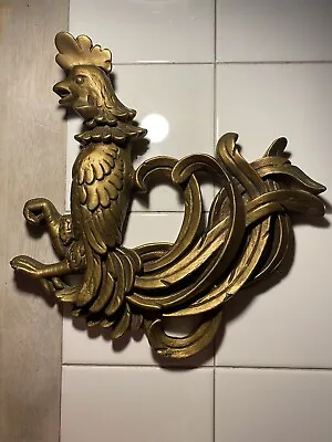 Vintage Universal Statuary Corp Rooster Wall Art • $15