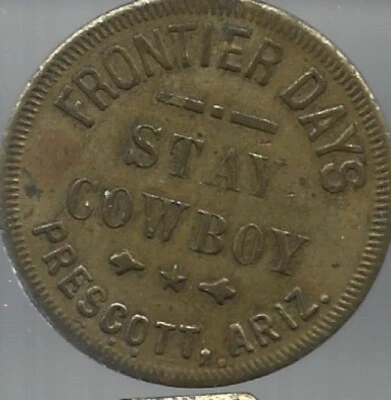 $9.95 • Buy Prescott Arizona - Frontier Days - 1000 Bucks Token - Slippery Gulch
