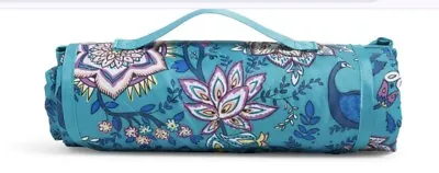 Vera Bradley Picnic Blanket~Peacock Garden~New • $31.99