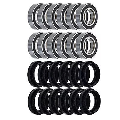 NICHE Wheel Bearing Seal Kit Set For Yamaha Grizzly 660 6006-2RS ATV • $31.95