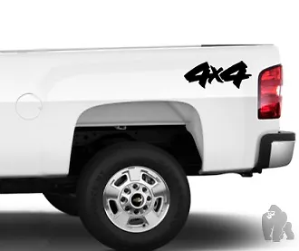 4X4 Sticker Chevy Ford Dodge V1 Truck Off Road Decal X2 Both Sides  • $9.99