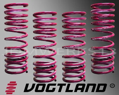 VOGTLAND GERMAN LOWERING SPRINGS 1.4   Drop VOLKSWAGEN JETTA TBRA 10 - 13 956144 • $220