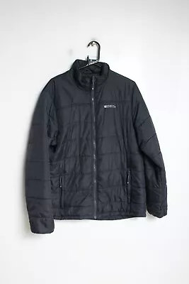 Mountain Warehouse Extreme Mens Quilted Jacket - Black - Size Large L (F39) • £14.99