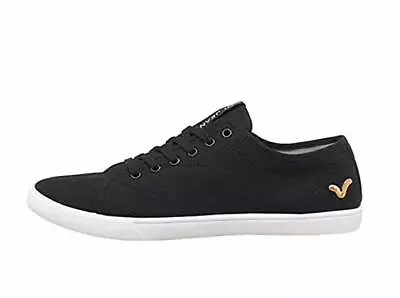 £22.49 • Buy Mens Boys New Voi Jeans Sanford Canvas Trainers Pumps Navy Blue / Black UK 5 -12