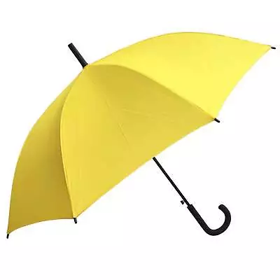 Willow Tree Classic Auto Open Yellow Rain Umbrella • $24.95