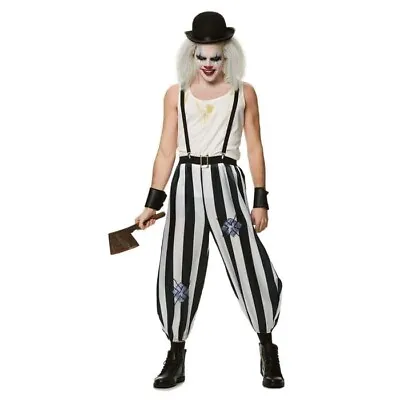 Karnival Mens Halloween Killer Clown Costume • £13.19