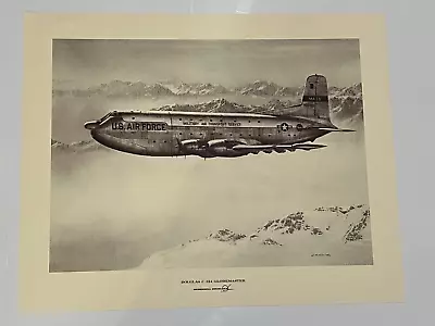 R.G Smith  Douglas C-124 Globemaster I  Lithograph Print 17  X 12 1/4  (Image) • $49.99