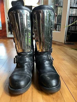 Vintage Dr Doc Marten  Mad Max  Boots 1990s Size UK 7 US Mens 8/Womens 9 • $250