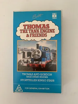 Thomas The Tank Engine & Friends (VHS 1991) Thomas And Gordon ABC Video • $22