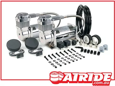 Viair 400c Dual Compressor Kit For Air Bag Suspension In Hot Rod Minitruck Etc • $549