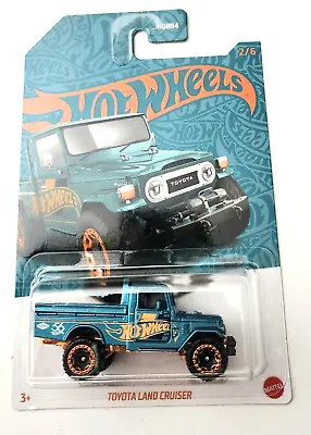 Hot Wheels Toyota Land Cruiser Green #2 2/6 - 2024 Pearl And Chrome 56th • $10.99