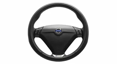 Genuine Volvo Sport Leather Steering Wheel R Design Fits XC90 2003-2014 30756165 • $670.05