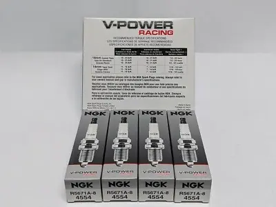 NGK (3430) B8EG Racing Spark Plug - Set Of 4 • $20.99