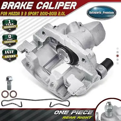 Disc Brake Caliper W/ Bracket For Mazda 3 3 Sport L4 2.0L 2010-2013 Rear Right • $65.99