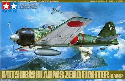£16.99 • Buy Mitsubishi A6m3 Zero W/pilot & Ground Crew (japanese Navy Mkgs)61025 1/48 Tamiya