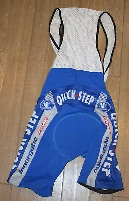 2006 2007 Quick Step Innergetic Cycling Team Bib Shorts Vermarc Size L 4 50 • $37.88