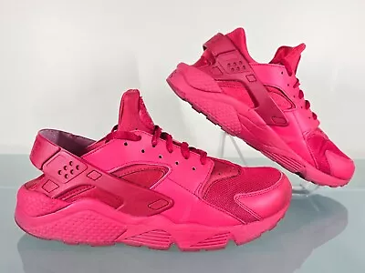 NIKE AIR Huarache Red Running Sneaker Shoes 318429-660 Mens Size 13 • $26.99