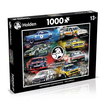 1000pc Holden Motorsports Legends Jigsaw Puzzle Teens/Adults Toy 13y+ • $29