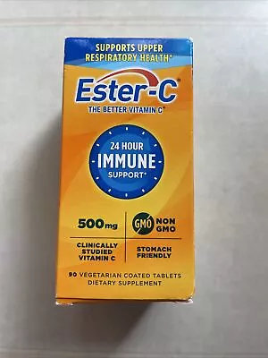 Ester-C Vitamin C  500 Mg NON GMO 90 Tablets Exp 03-2026 • $18