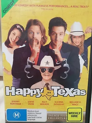 Happy Texas  (DVD 1999) - VGC - Region 4 • $7.50