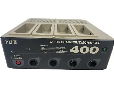 IDX-400 Battery Charger Four Positions NP-type And BP-90 Connections • £49.99