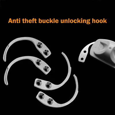 $12.99 • Buy 2x Security Hard Tag Tool Portable Lock Key Hook EAS System Clothes Alarm