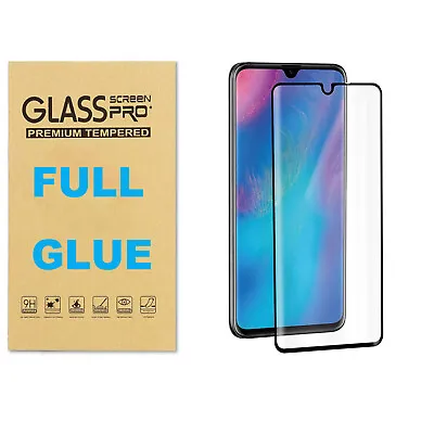 For Huawei P30 Pro Full Glue 5D Tempered Glass 9H Screen Protector Cover • £6.89