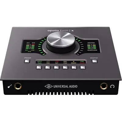 $2399 • Buy Universal Audio Apollo Twin X Duo Thunderbolt 3 Audio Interface - Heritage Ed...