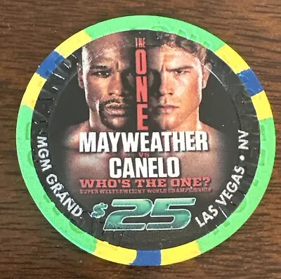 Mayweather Vs Canelo Boxing - Original Fight Chip - MGM LAS VEGAS • $69.99