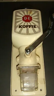 Vintage Zassenhaus Douwe Egberts Dutch Wall Coffee Mill Grinder (Pede Era) • $135