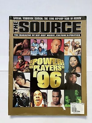 $30 • Buy The Source Magazine Power Players Tupac Jay-Z Nas Dre January 1997 No 88