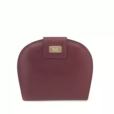 CELINE Horse Carriage Leather Bifold Wallet/7Y0083 • £0.81